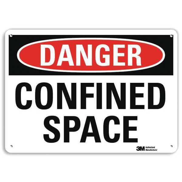 Danger Sign, 4 Hole Mount, 10in W x 7in H, U3-1188-RA_10X7