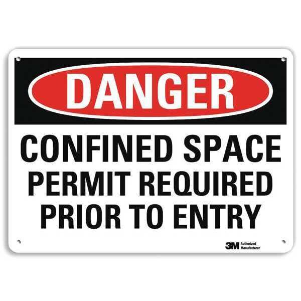 Danger Sign, 4 Hole Mount, 10in W x 7in H, U3-1231-RA_10X7