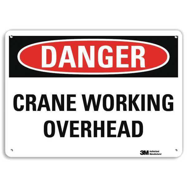 Danger Sign, 4 Hole Mount, 10in W x 7in H, U3-1283-RA_10X7