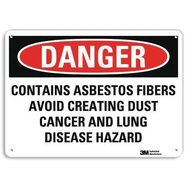 Danger Sign, 4 Hole Mount, 10in W x 7in H, U3-1256-RA_10X7