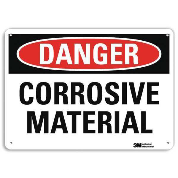 Danger Sign, 4 Hole Mount, 10in W x 7in H, U3-1274-RA_10X7