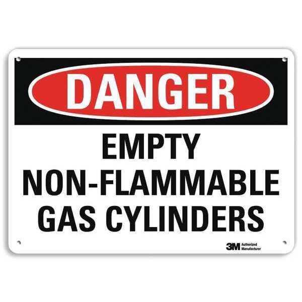 Danger Sign, 4 Hole Mount, 10in W x 7in H, U3-1424-RA_10X7