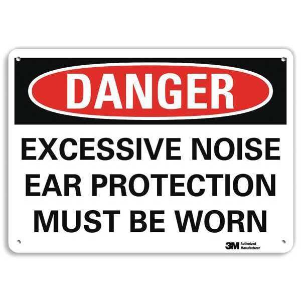Danger Sign, 4 Hole Mount, 10in W x 7in H, U3-1430-RA_10X7