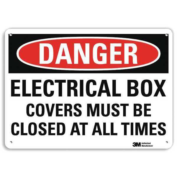 Danger Sign, 4 Hole Mount, 10in W x 7in H, U3-1400-RA_10X7