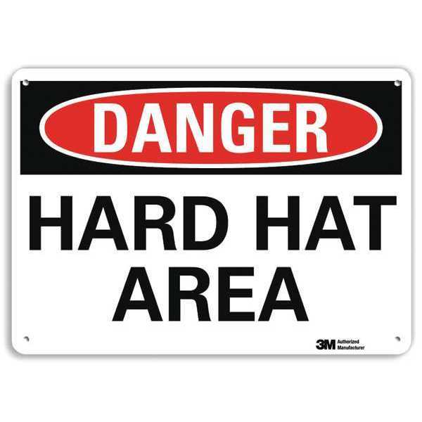 Danger Sign, 4 Hole Mount, 10in W x 7in H, U3-1548-RA_10X7