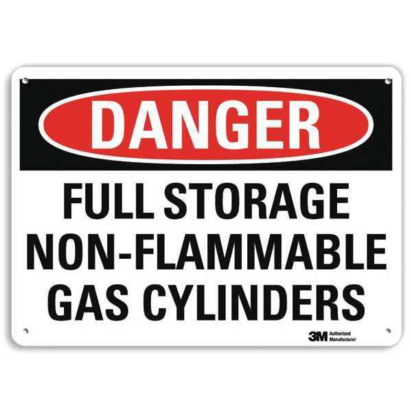 Danger Sign, 4 Hole Mount, 10in W x 7in H, U3-1523-RA_10X7