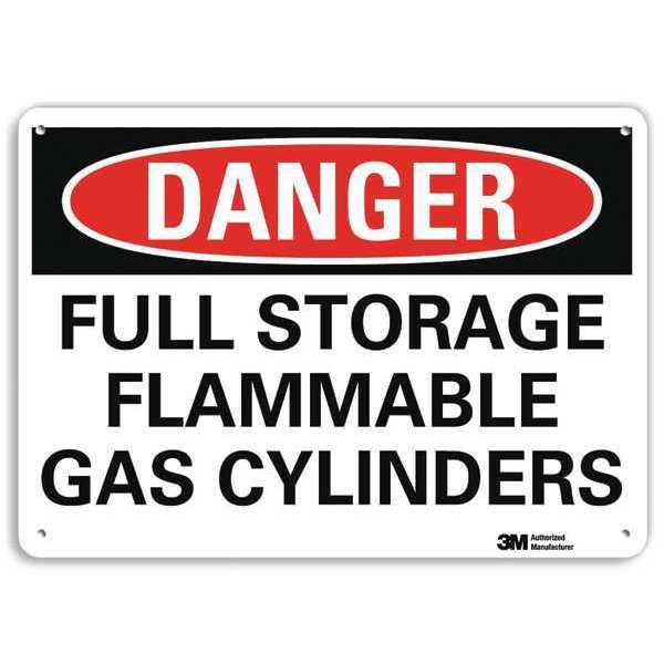 Danger Sign, 4 Hole Mount, 10in W x 7in H, U3-1524-RA_10X7