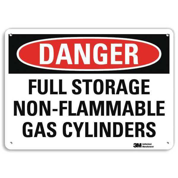 Danger Sign, 4 Hole Mount, 10in W x 7in H, U3-1526-RA_10X7