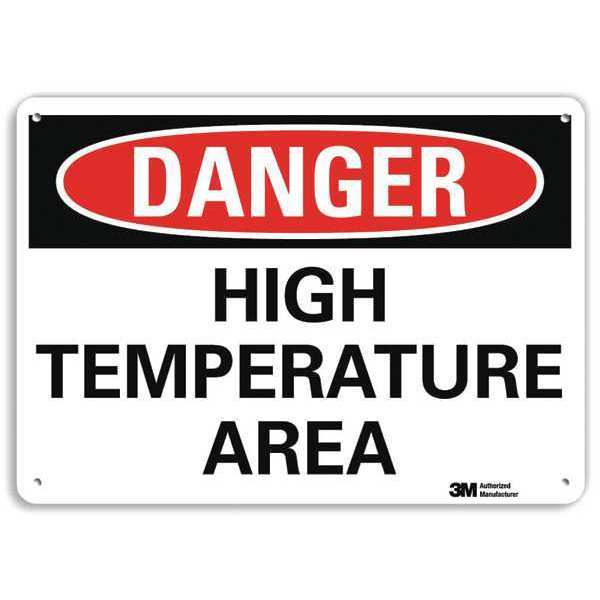 Danger Sign, 4 Hole Mount, 10in W x 7in H, U3-1600-RA_10X7