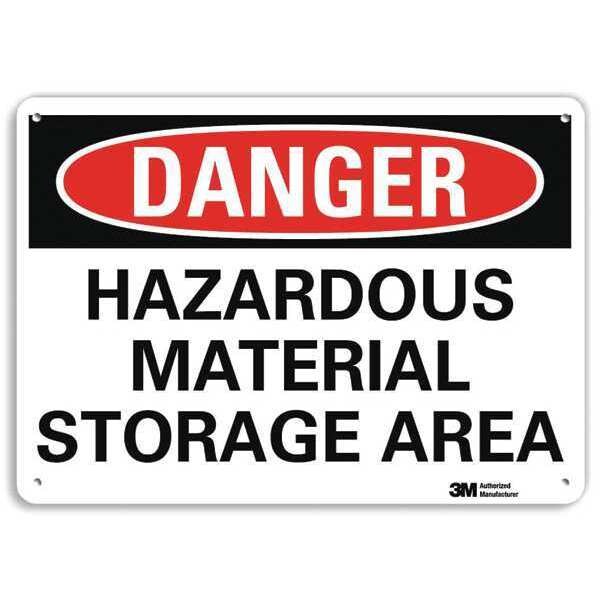Danger Sign, 4 Hole Mount, 10in W x 7in H, U3-1572-RA_10X7