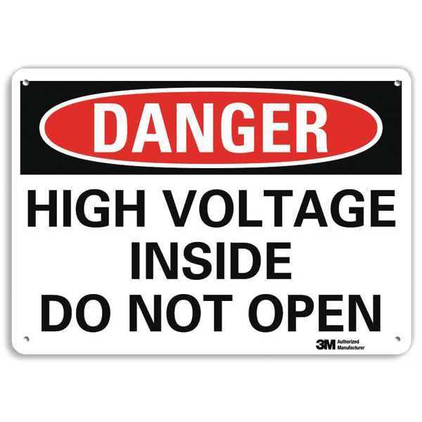 Danger Sign, 4 Hole Mount, 10in W x 7in H, U3-1620-RA_10X7