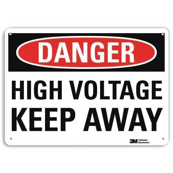 Danger Sign, 4 Hole Mount, 10in W x 7in H, U3-1622-RA_10X7