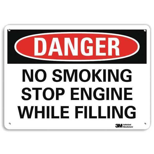Danger No Smoking Sign, 7