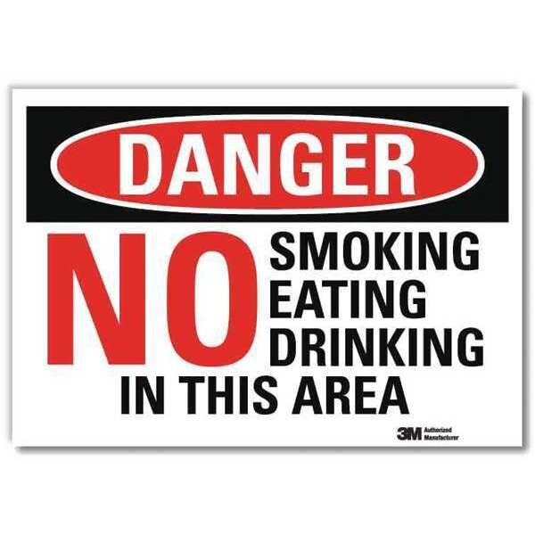 Danger No Smoking Sign, 7