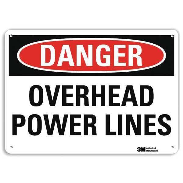 Danger Sign, 4 Hole Mount, 10in W x 7in H, U3-1891-RA_10X7
