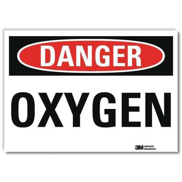 Danger Sign, 7 in H, 10 in W, Vertical Rectangle, English, U3-1894-RD_10X7