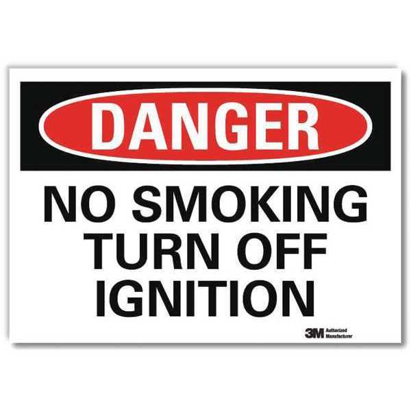 Danger No Smoking Sign, 7