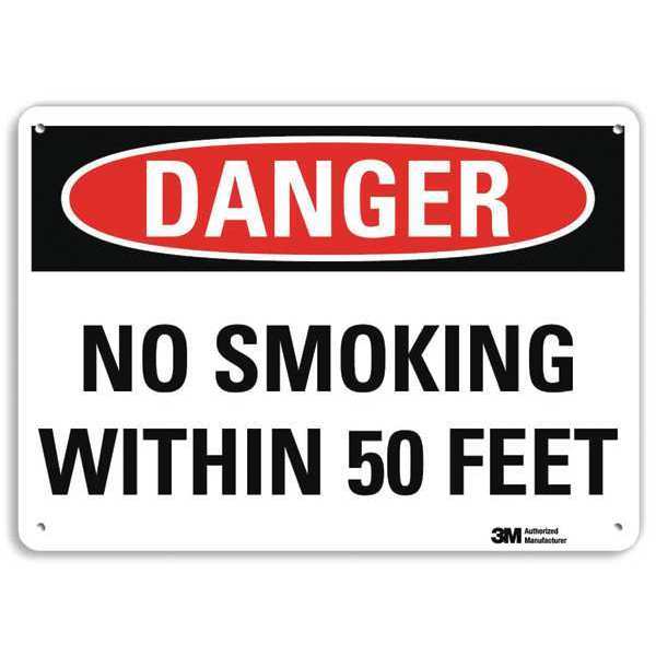 Danger No Smoking Sign, 7