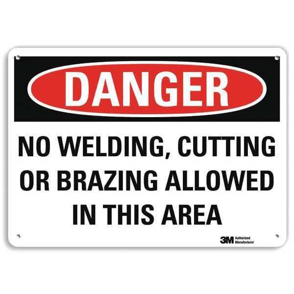 Danger Sign, 4 Hole Mount, 10in W x 7in H, U3-1875-RA_10X7