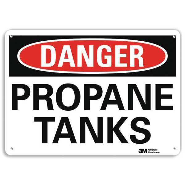 Danger Sign, 4 Hole Mount, 10in W x 7in H, U3-1940-RA_10X7
