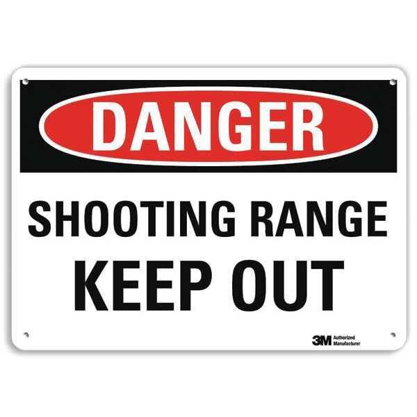 Danger Sign, 4 Hole Mount, 10in W x 7in H, U3-1978-RA_10X7