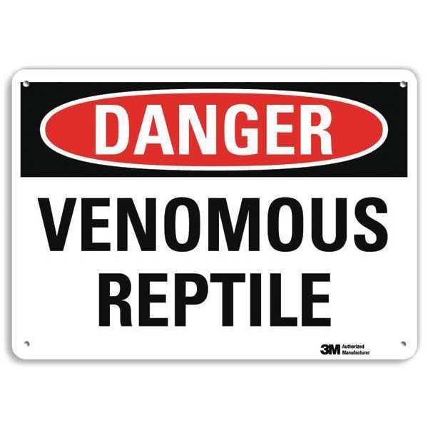 Danger Sign, 4 Hole Mount, 10in W x 7in H, U3-2038-RA_10X7