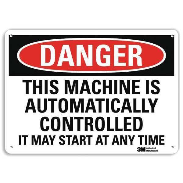 Danger Sign, 4 Hole Mount, 10in W x 7in H, U3-2011-RA_10X7