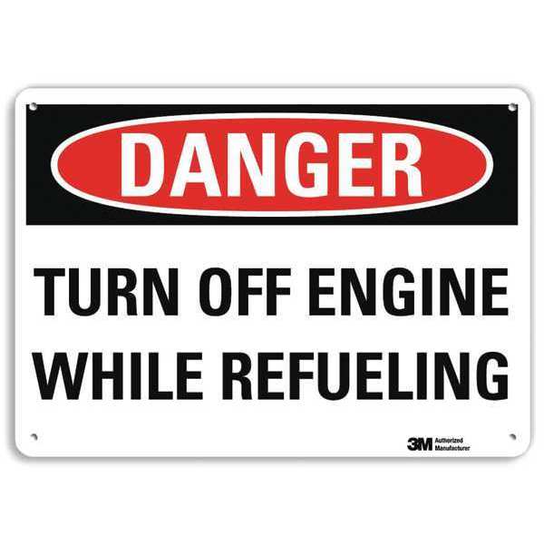 Danger Sign, 4 Hole Mount, 10in W x 7in H, U3-2022-RA_10X7
