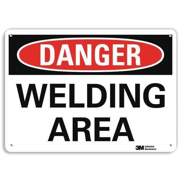 Danger Sign, 4 Hole Mount, 10in W x 7in H, U3-2074-RA_10X7