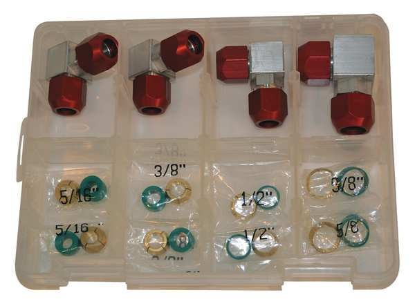 Line Splice 90 deg. Pack, SAE, 28 pcs.