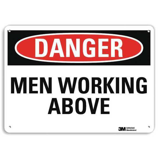 Danger Sign, 4 Hole Mount, 10in W x 7in H, U3-1789-RA_10X7