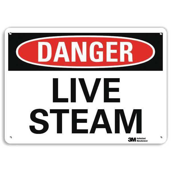Danger Sign, 4 Hole Mount, 10in W x 7in H, U3-1756-RA_10X7