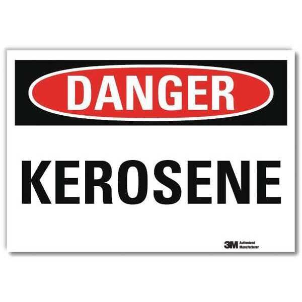 Danger Sign, 7 in H, 10 in W, Vertical Rectangle, English, U3-1731-RD_10X7