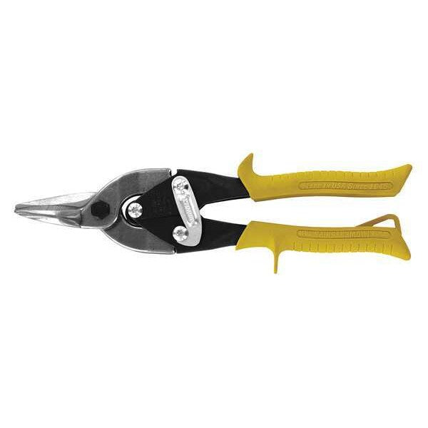 Aviation Snip, Straight and Wide Curves, 10 in, Steel