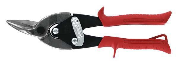 Aviation Snip, Left Curves/Straight, 10 in, Steel