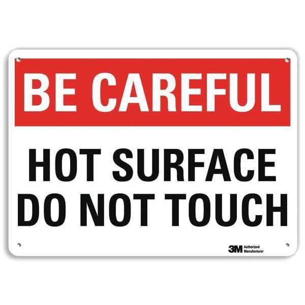 Safety Sign, 7 in Height, 10 in Width, Aluminum, Vertical Rectangle, English, U7-1015-RA_10X7