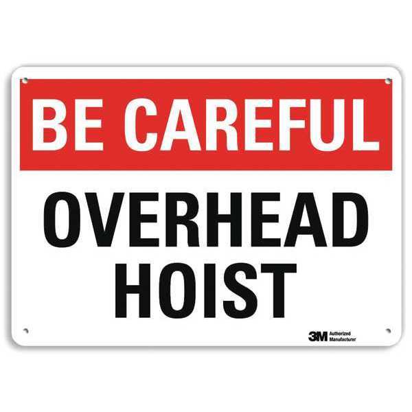 Safety Sign, 7 in Height, 10 in Width, Aluminum, Vertical Rectangle, English, U7-1024-RA_10X7