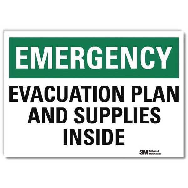 Emergency Exit Sign, English, 7