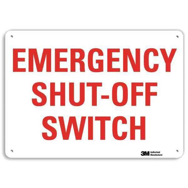 Safety Sign, 7 in Height, 10 in Width, Aluminum, Vertical Rectangle, English, U7-1143-RA_10X7