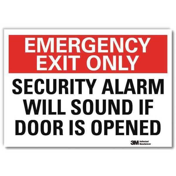 Emrgncy Sign, 10x14in, Reflective Sheeting