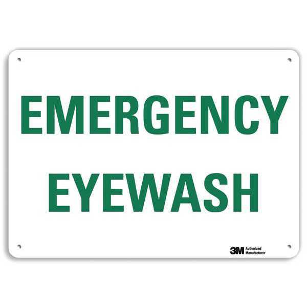 Safety Sign, 7 in Height, 10 in Width, Aluminum, Vertical Rectangle, English, U7-1102-RA_10X7
