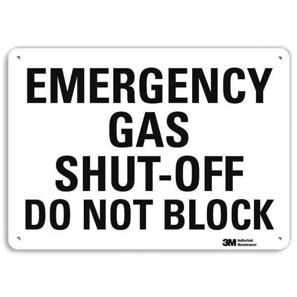 Safety Sign, 7 in Height, 10 in Width, Aluminum, Vertical Rectangle, English, U7-1111-RA_10X7