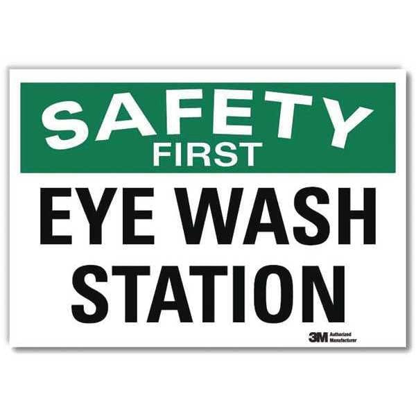 Safety Decal, Reflective Vinyl, 5inHx7inW, U7-1197-RD_7X5