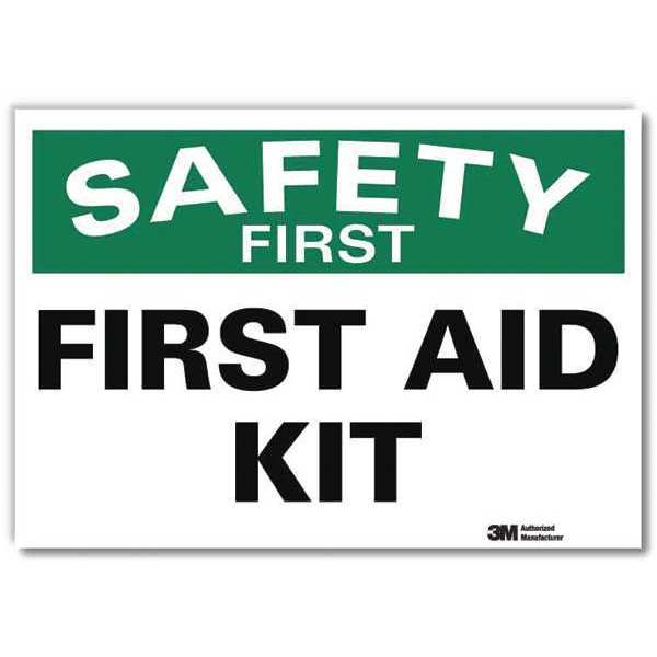Safety Decal, Reflctv Vinyl, 10inHx14inW, U7-1199-RD_14X10