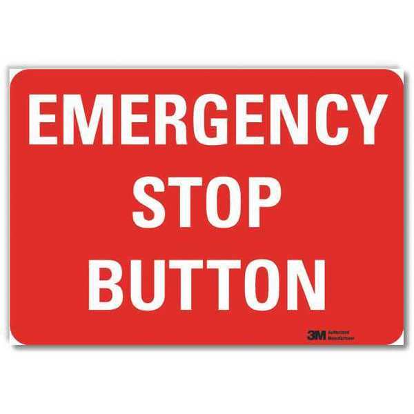 Safety Decal, Reflctv Vinyl, 10inHx14inW, U7-1155-RD_14X10