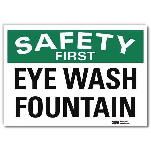 Safety Decal, Reflective Vinyl, 5inHx7inW, U7-1196-RD_7X5