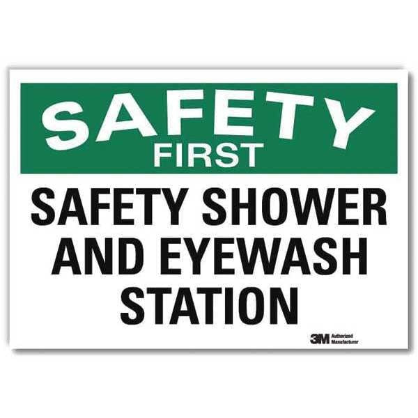 Safety Decal, Reflctv Vinyl, 10inHx14inW, U7-1245-RD_14X10