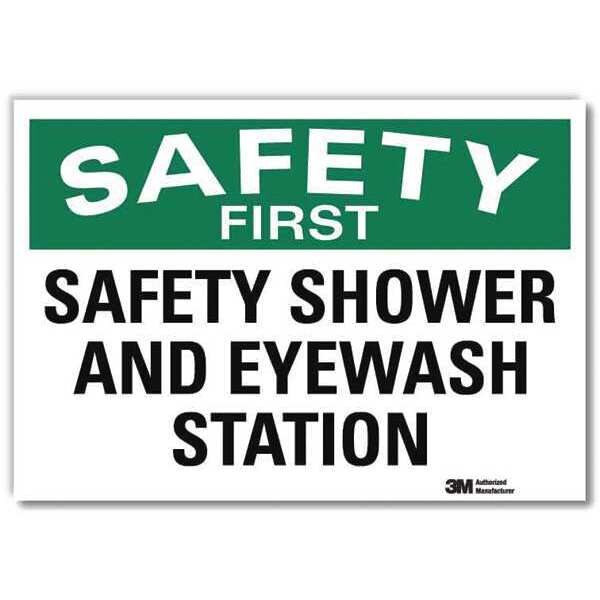 Safety Decal, Reflective Vinyl, 5inHx7inW, U7-1245-RD_7X5