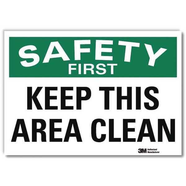 Safety Decal, Reflective Vinyl, 10inHx14inW, U7-1215-RD_14X10
