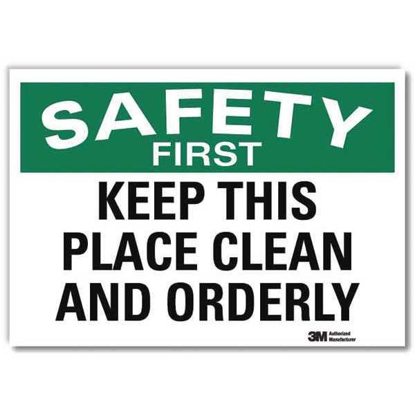 Safety Decal, Reflective Vinyl, 7inHx10inW, U7-1216-RD_10X7
